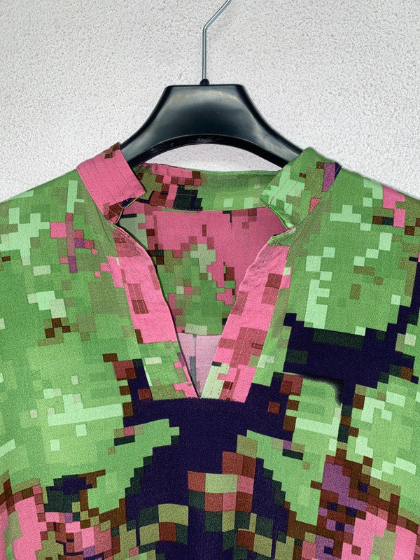 VINTAGE pixel dress (M)