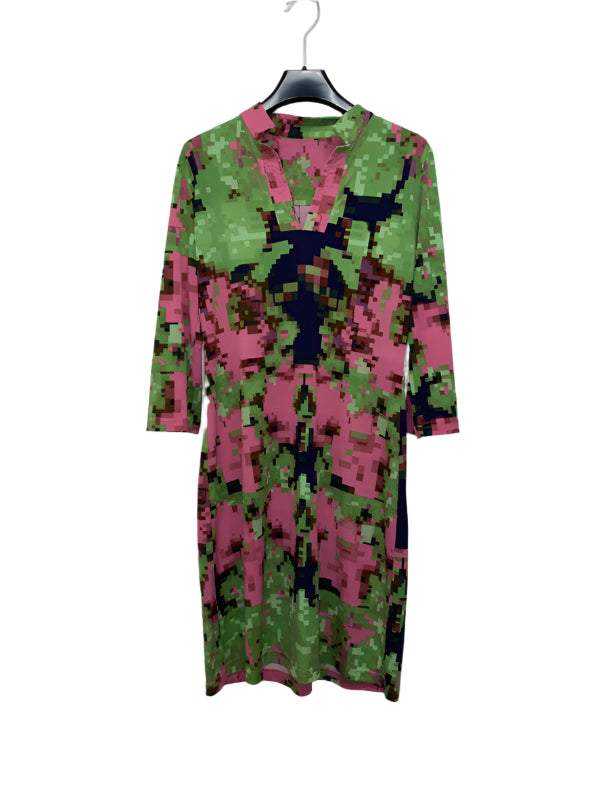 VINTAGE pixel dress (M)
