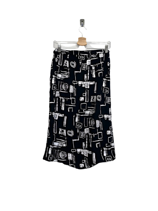VINTAGE Y2K graphic midi skirt(M)
