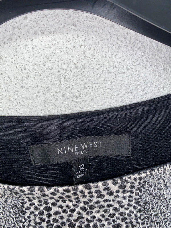 VINTAGE Nine West animal print mini dress (S/M)