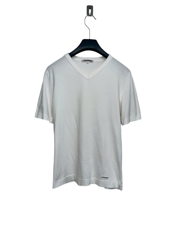 JIL SANDER white cotton tee (M/L)