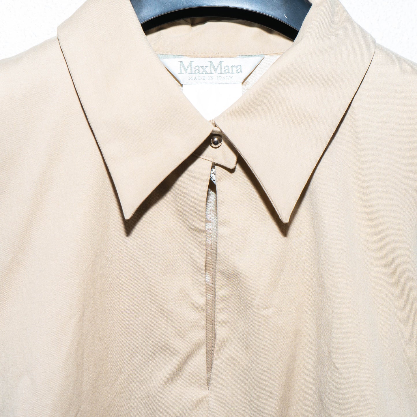 MAX MARA Beige mini dress with belt (S)