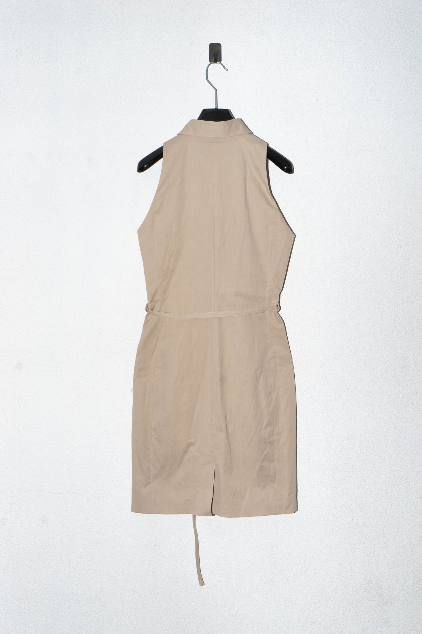MAX MARA Beige mini dress with belt (S)
