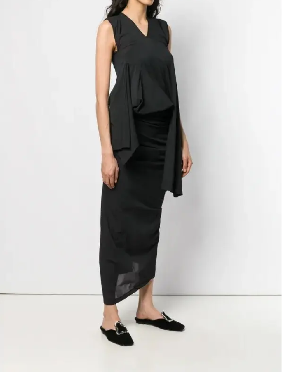 COMME DES GARÇONS 1996 asymmetrical dress (S)