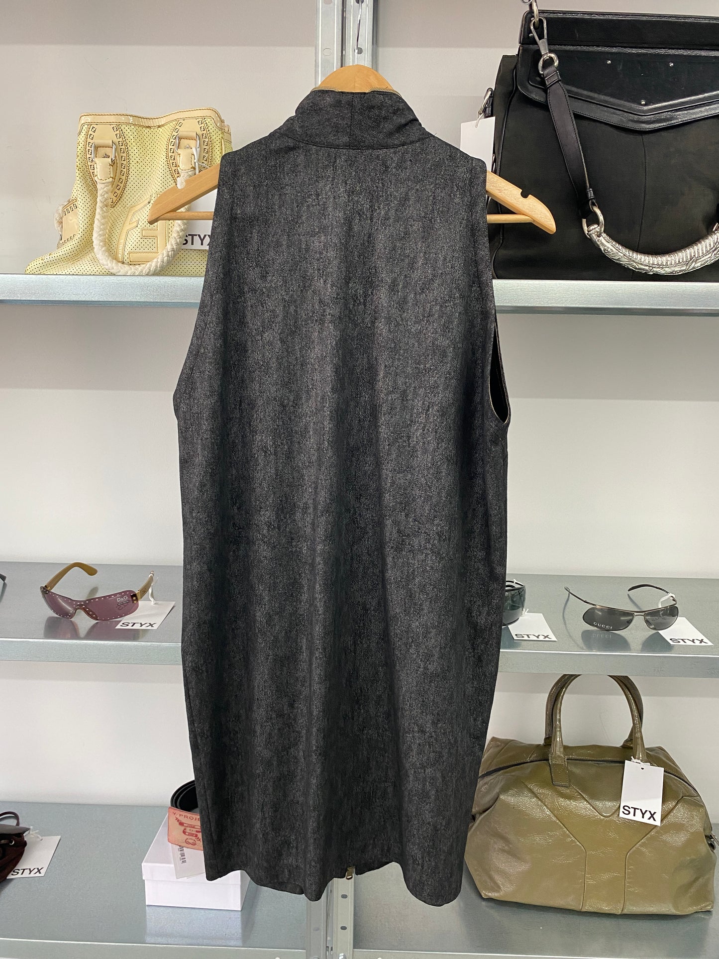 COP COPINE zipper sleeveless dress (M)