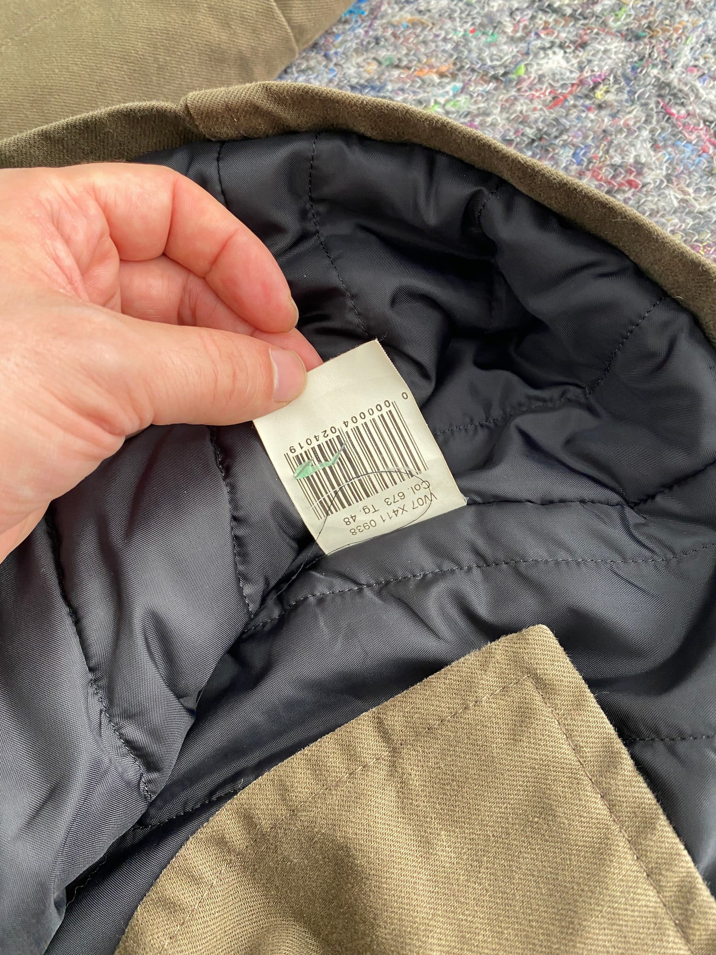 BIKKEMBERGS khaki blazer (S)
