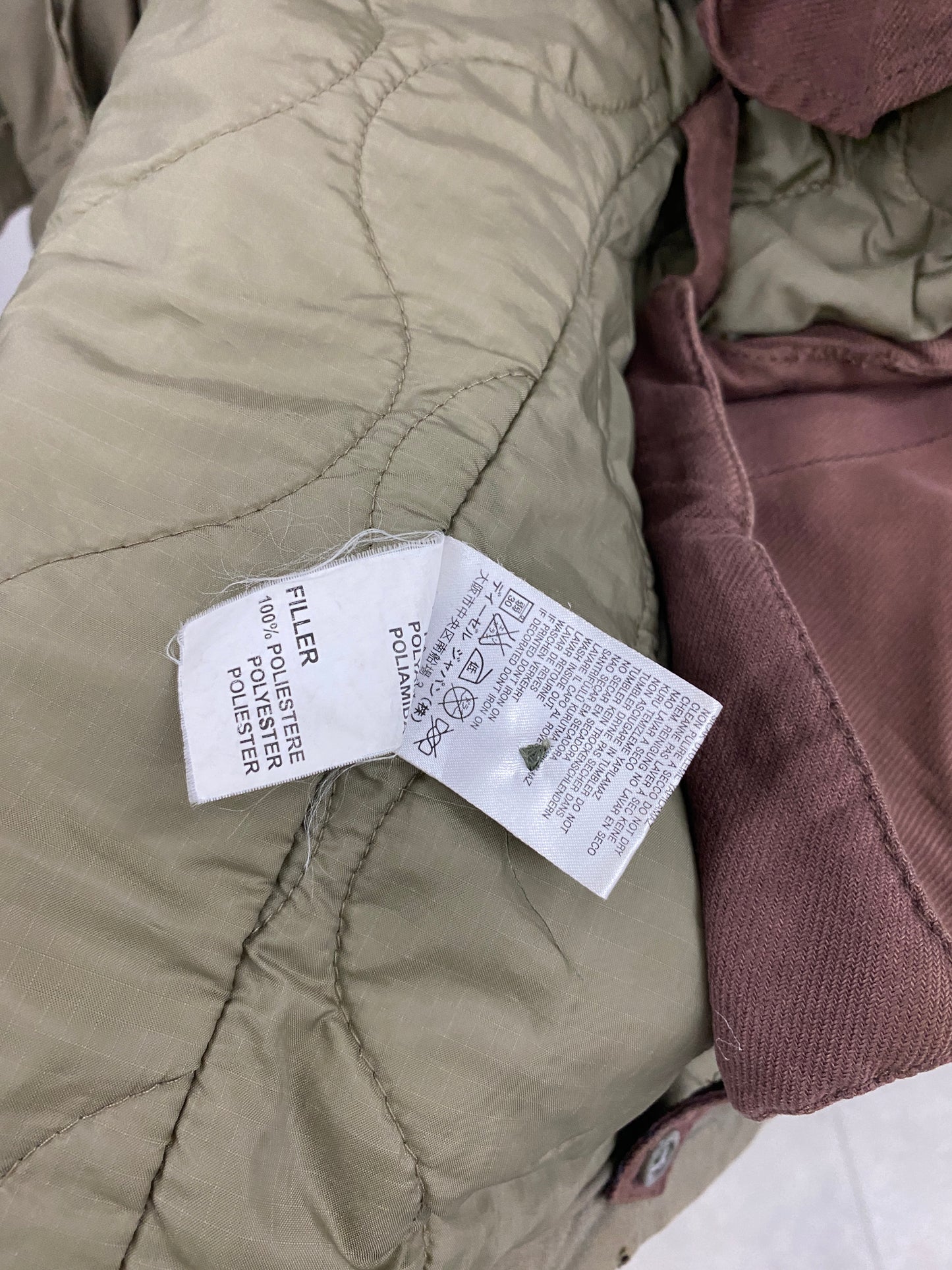 DIESEL 00’s jacket with zipper in hoodie (S/M)