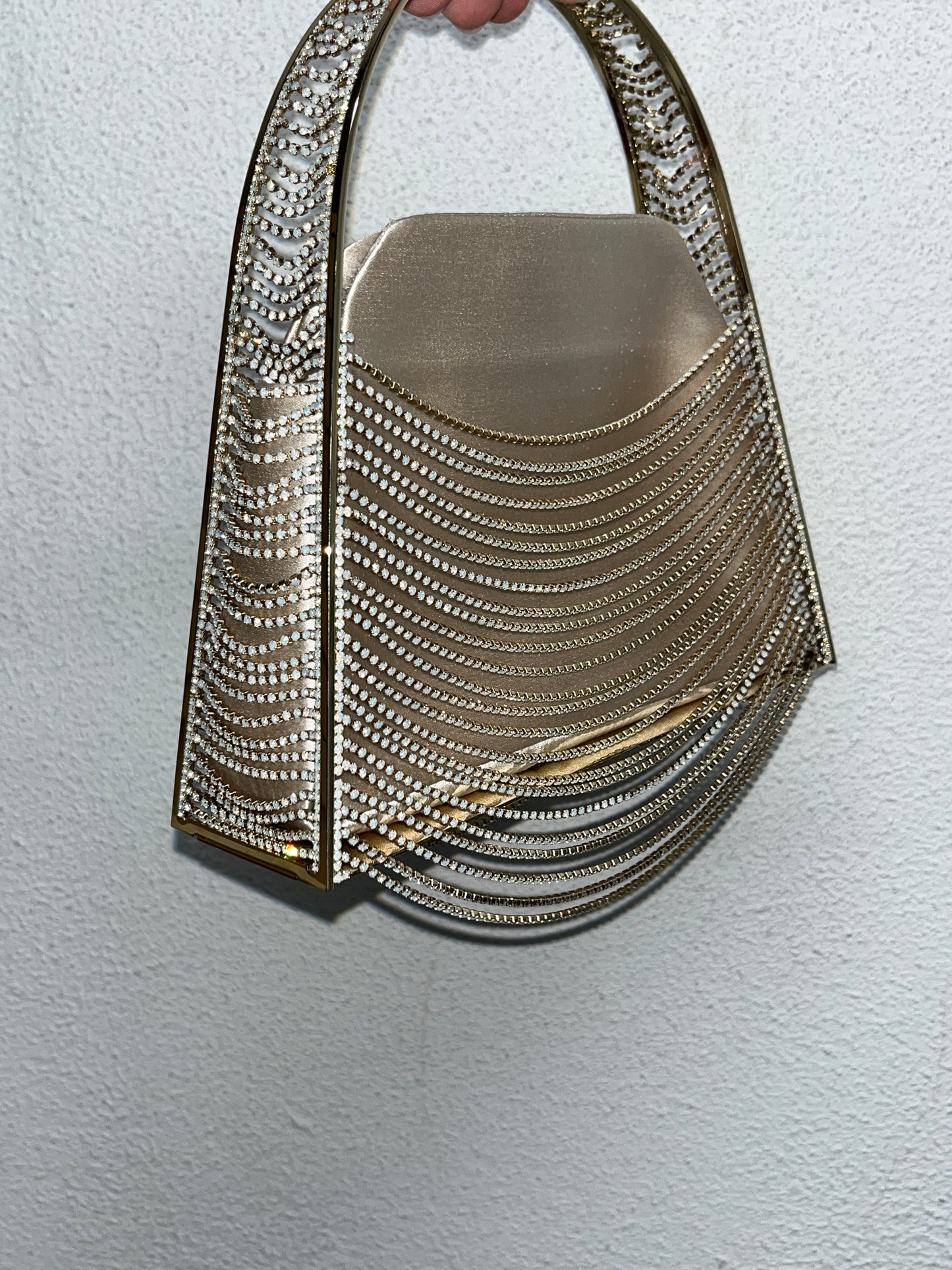 BENEDETTA BRUZZICHES rhinestone handbag
