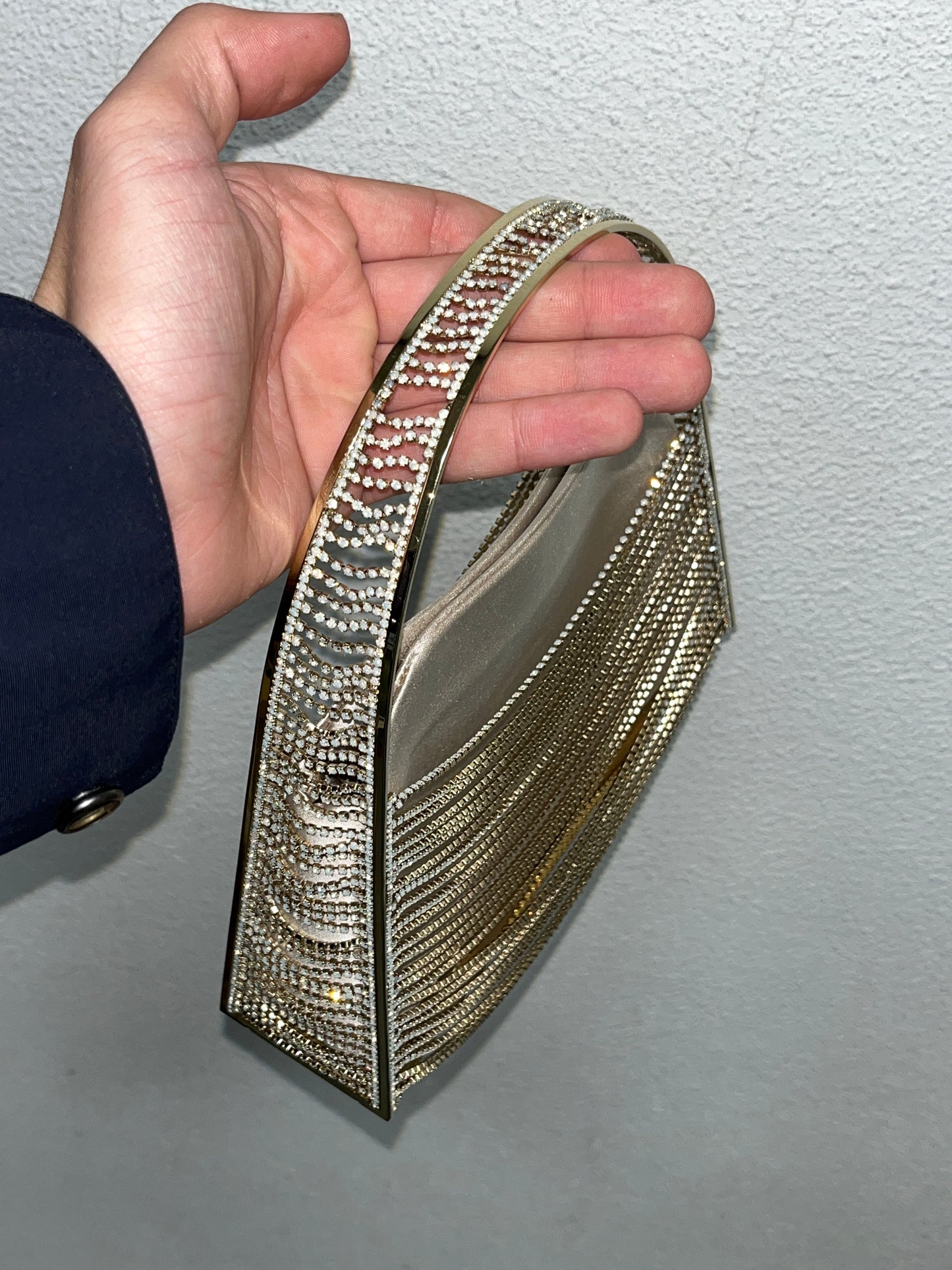 BENEDETTA BRUZZICHES rhinestone handbag