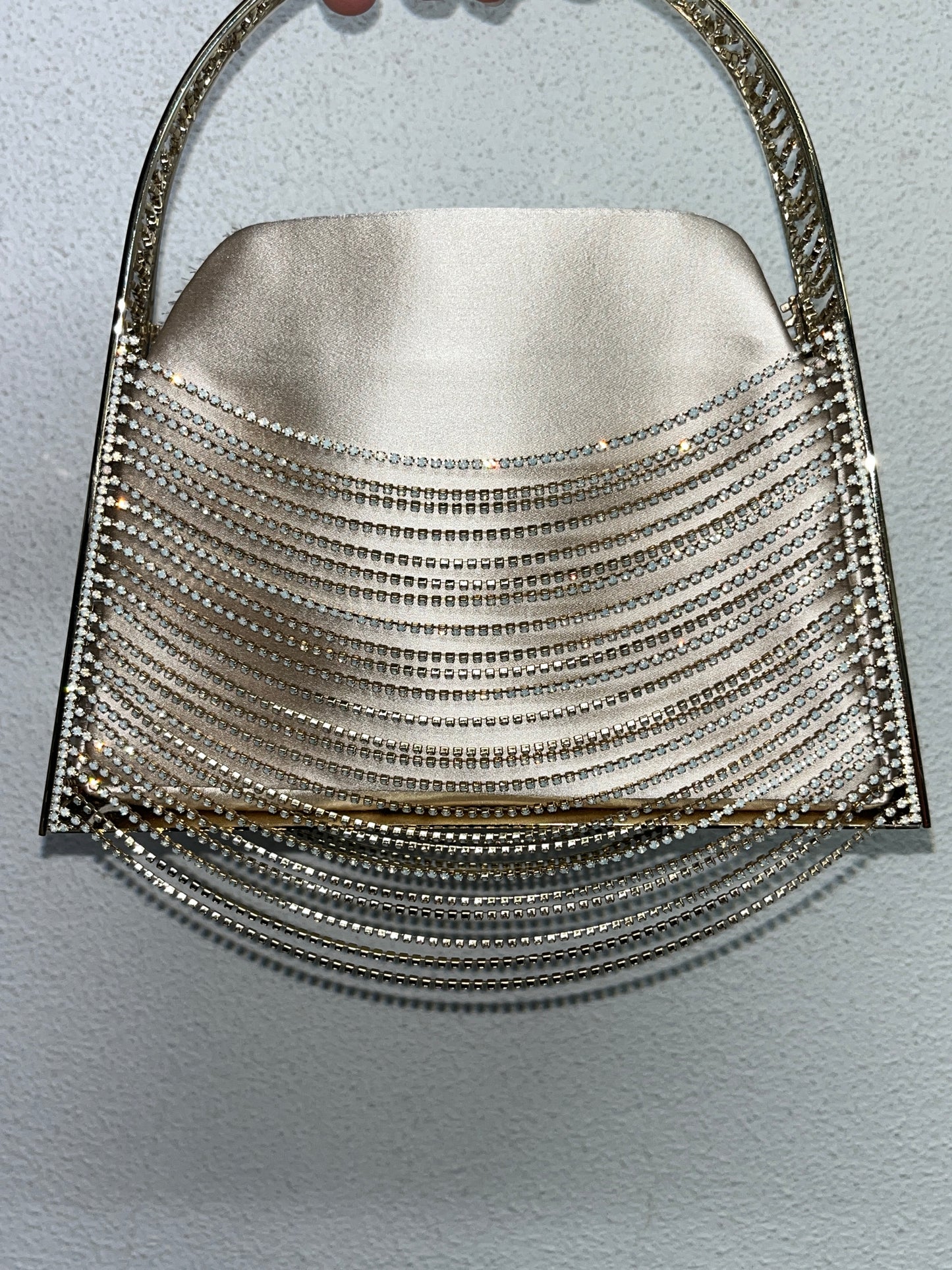 BENEDETTA BRUZZICHES rhinestone handbag