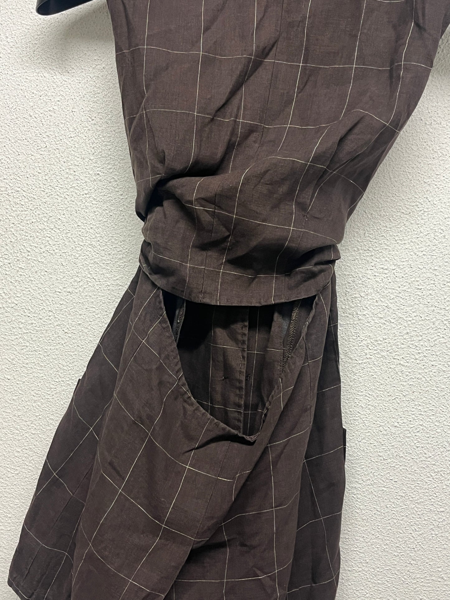 MAX MARA linen brown vest (XL)