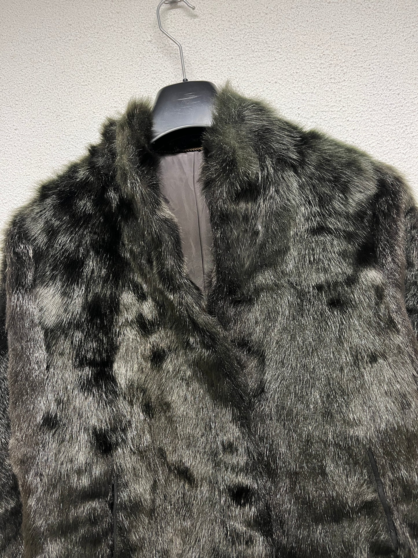 VINTAGE real fur coat (S/M)