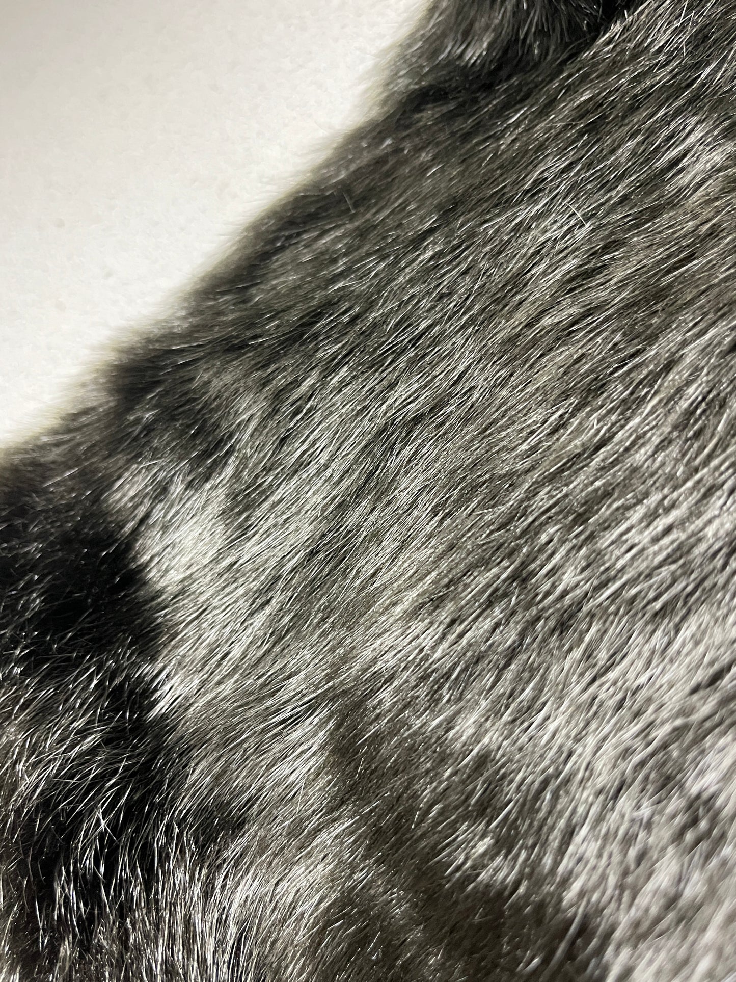 VINTAGE real fur coat (S/M)