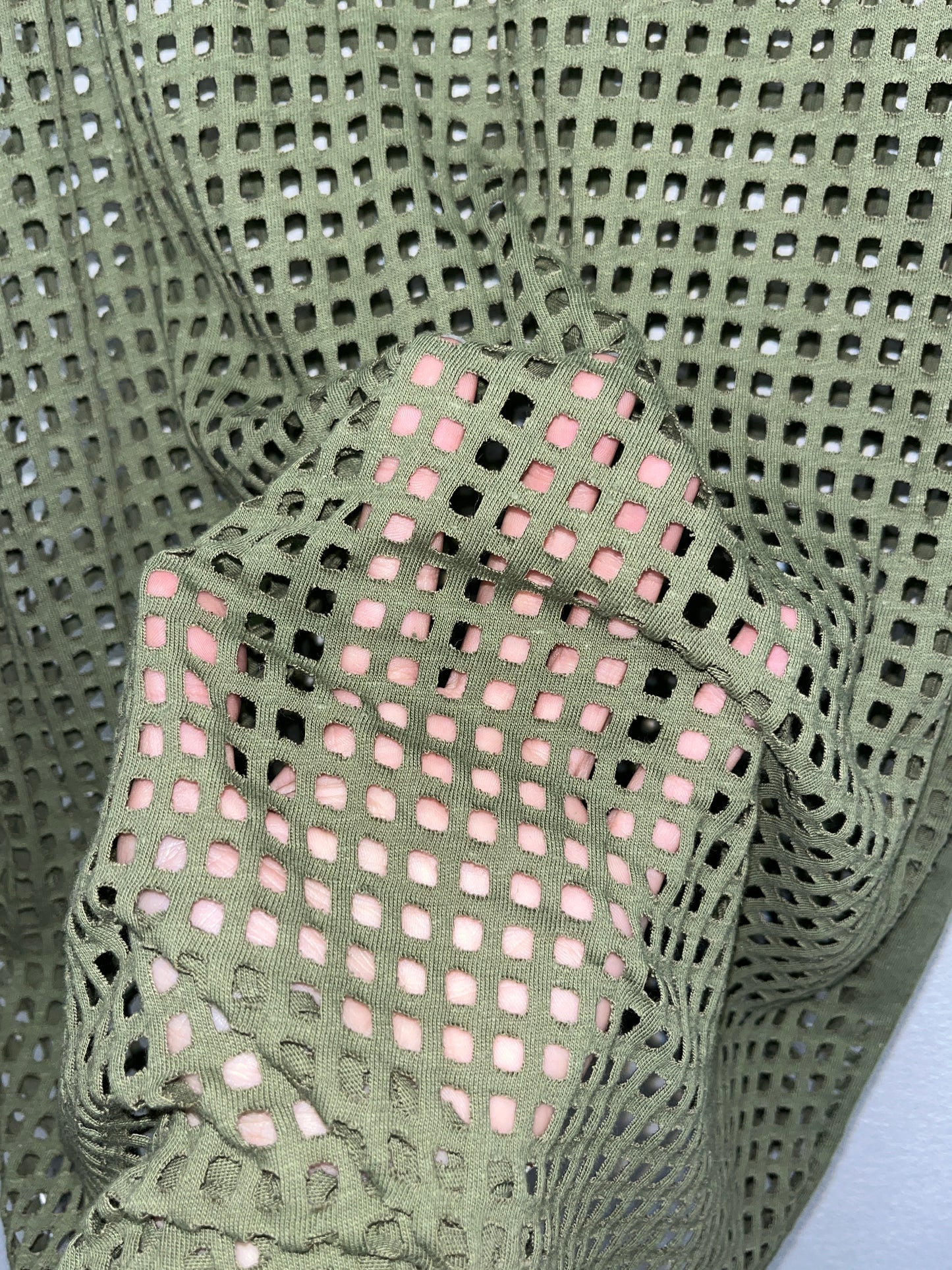 IRO net green min dress or tank top (S)
