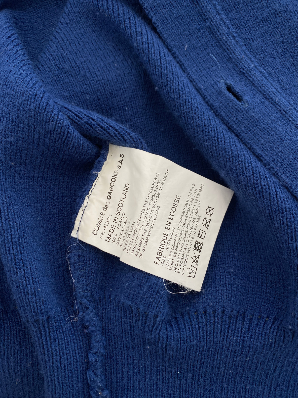 Comme Des Garçons Spring/Summer 2020 knitwear pullover (M)
