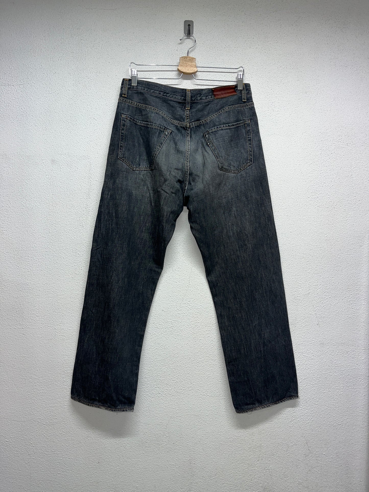 GUCCI loose fit denim grey jeans (M/L)