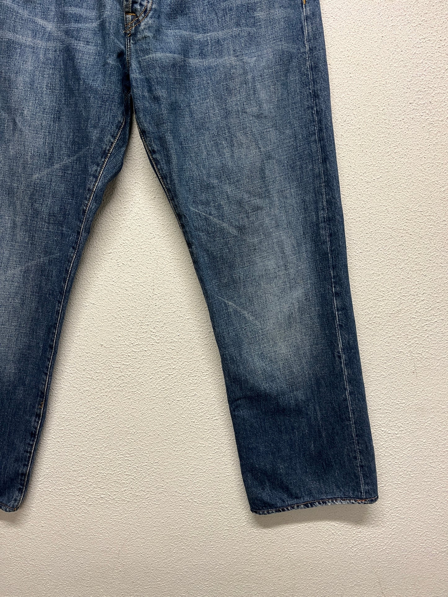 GUCCI loose fit denim blue jeans (M/L)