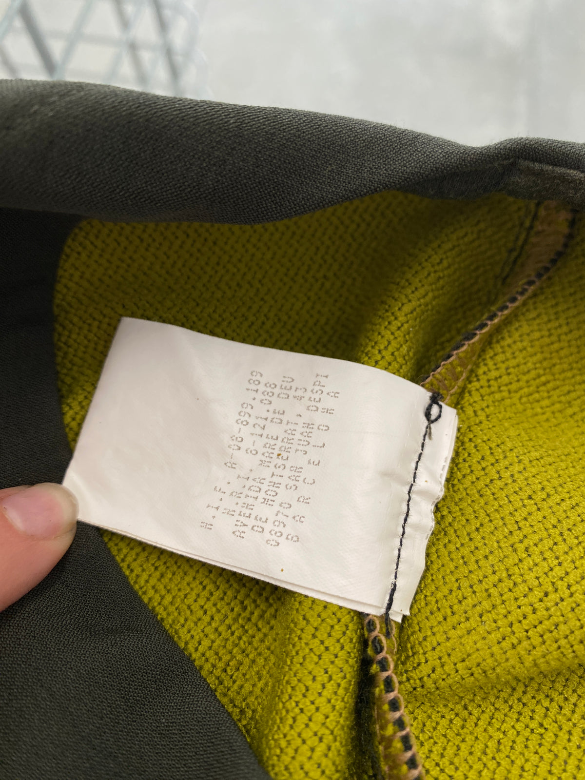 Marithé & François Girbaud green mid-length dress (M)
