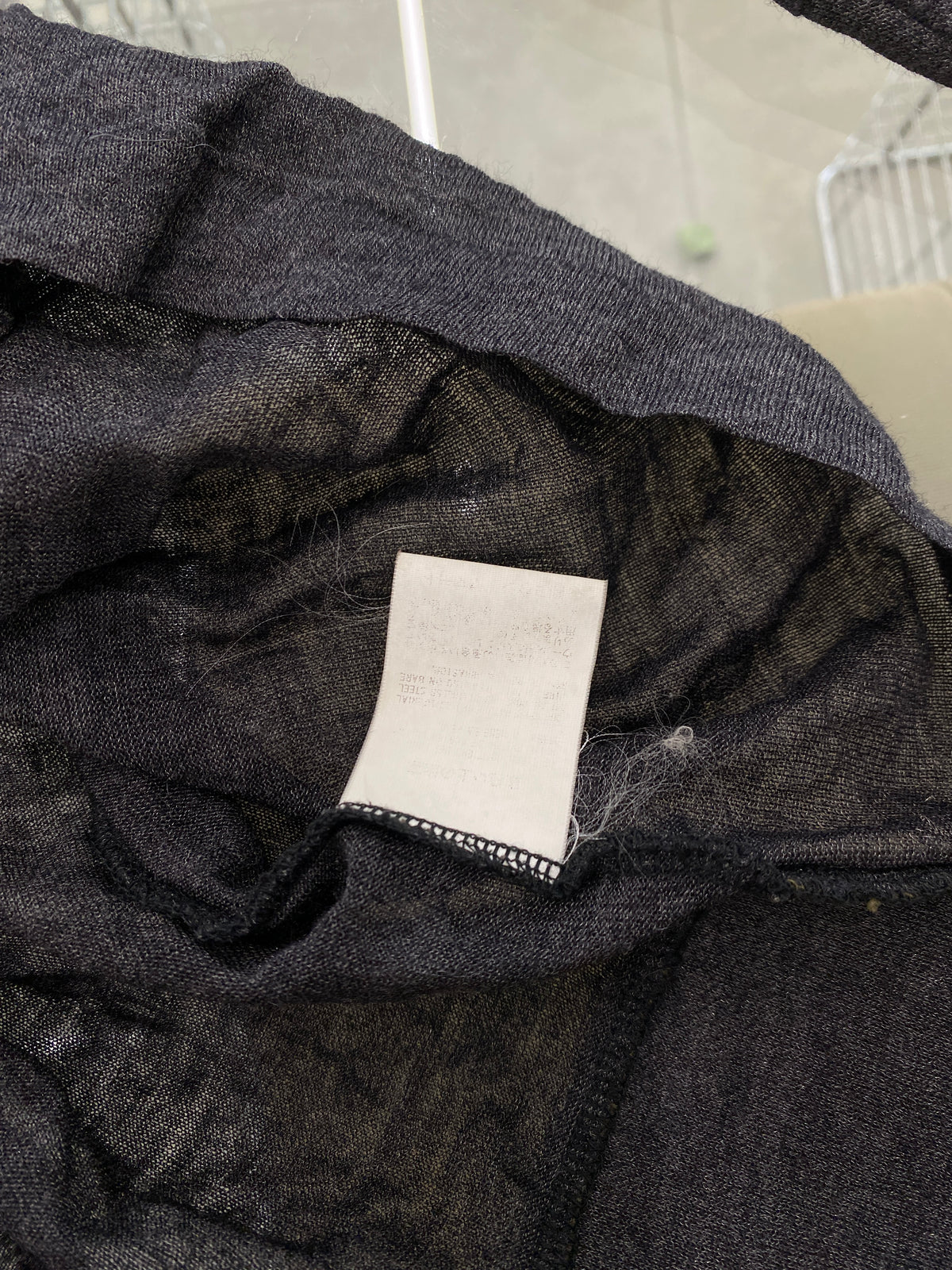 Yohji Yamamoto Y's black wool cardigan (M)