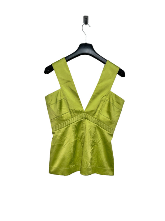 ROBERTO CAVALLI green sleeveless top (L)