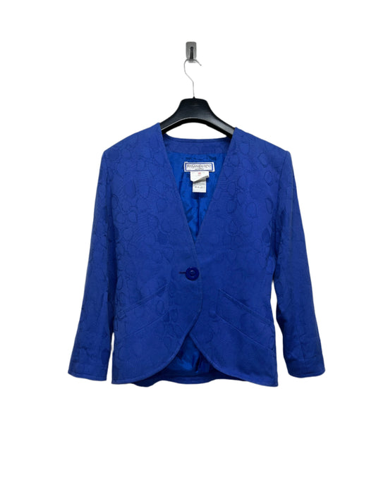 YVES SAINT LAURENT blazer with oversized button (L)