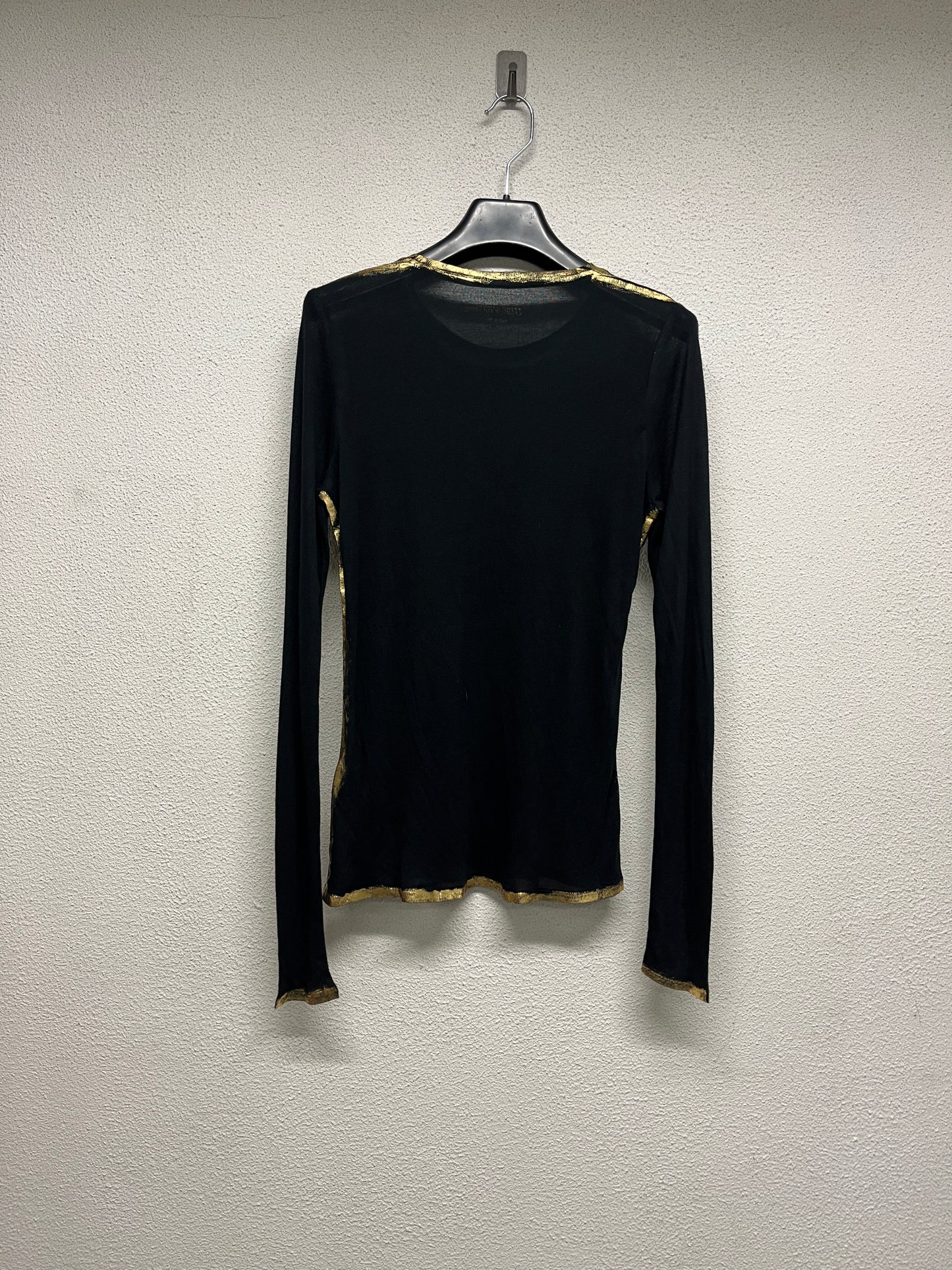 ZADIG & VOLTAIRE see-through stretchy long sleeve (XS)