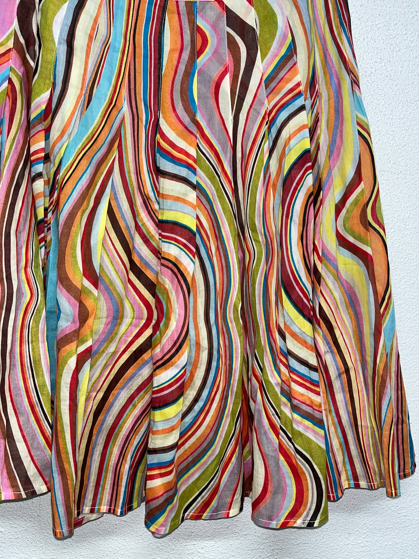 PAUL SMITH graphic skirt (L)