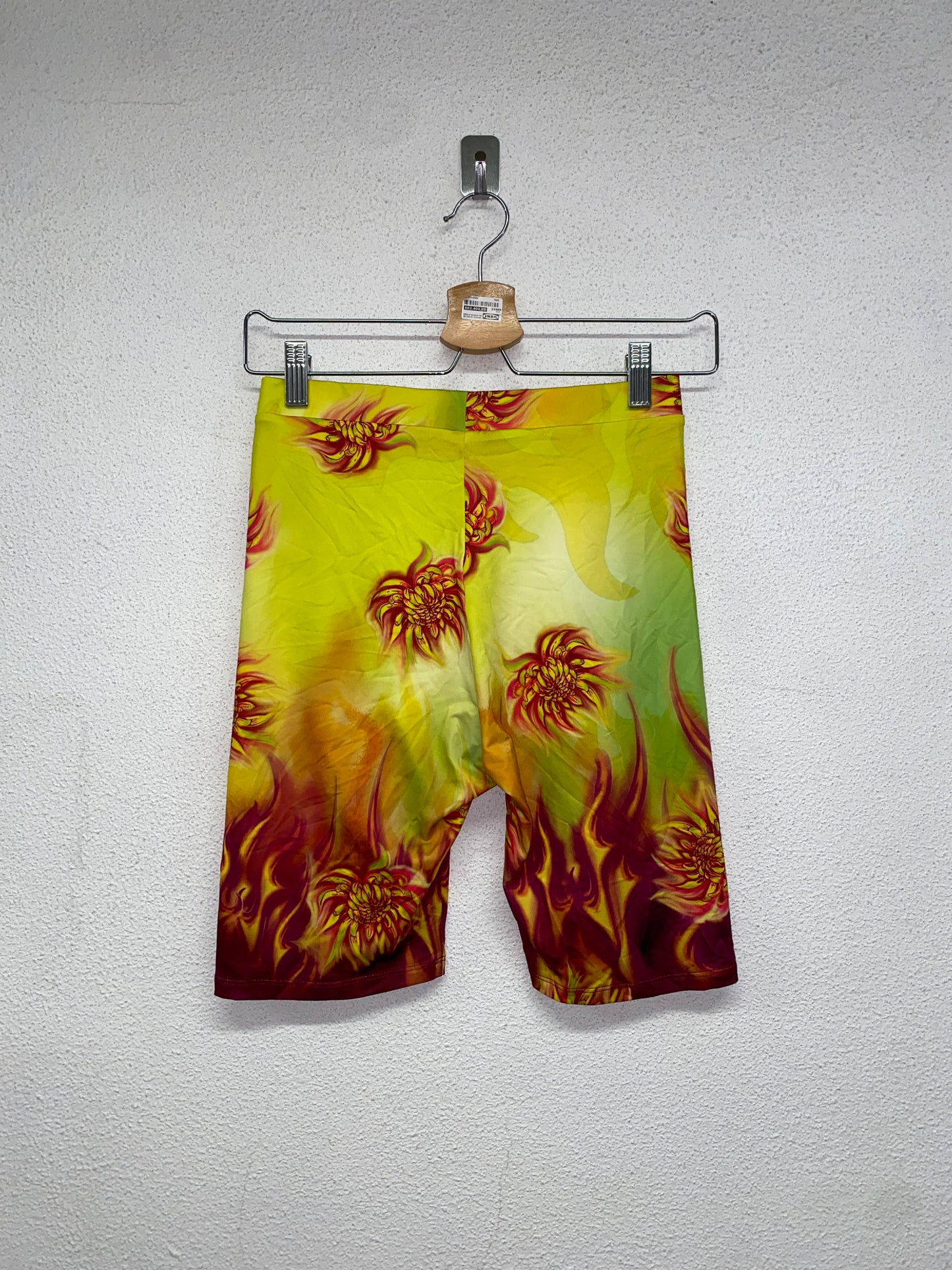 VINTAGE neon print shorts (S)