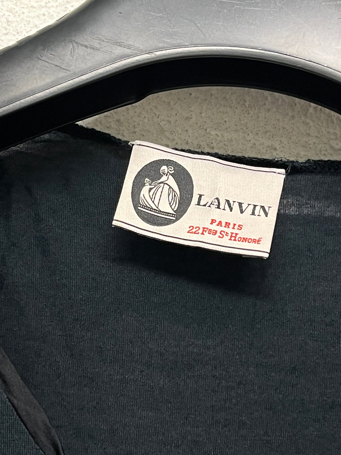 LANVIN sleeveless sequin maxi top or mini dress with shoulder pads (XS)