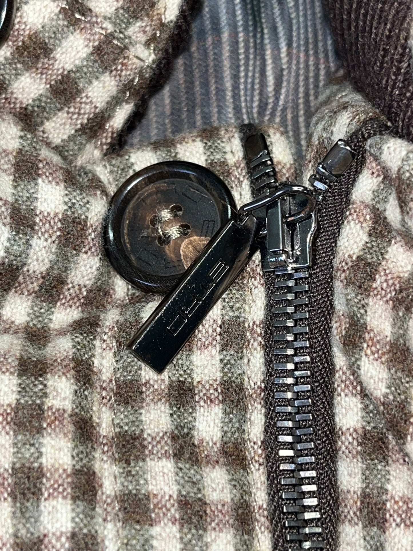 ETRO brown wool puffer jacket (M/L)