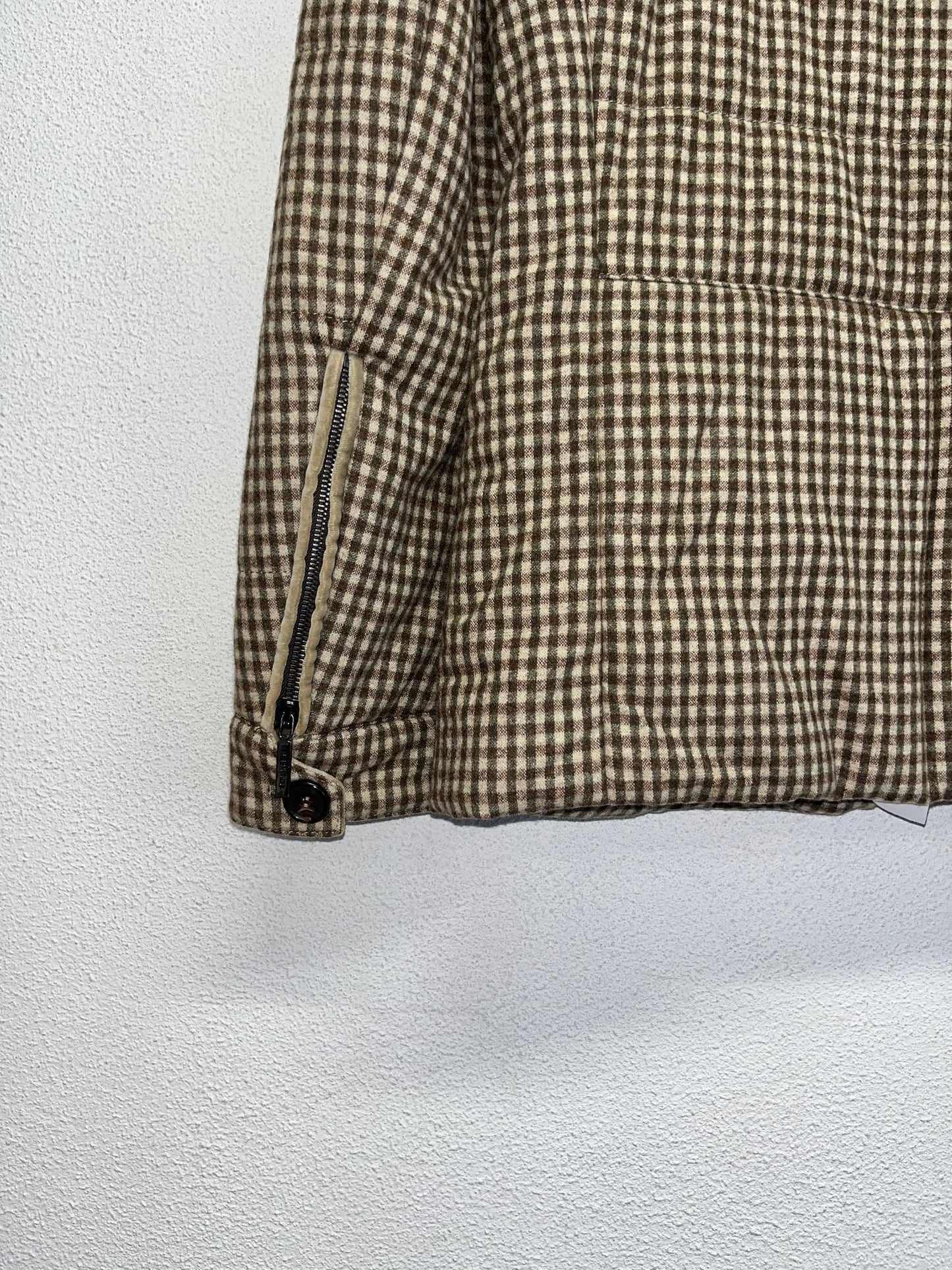 ETRO brown wool puffer jacket (M/L)