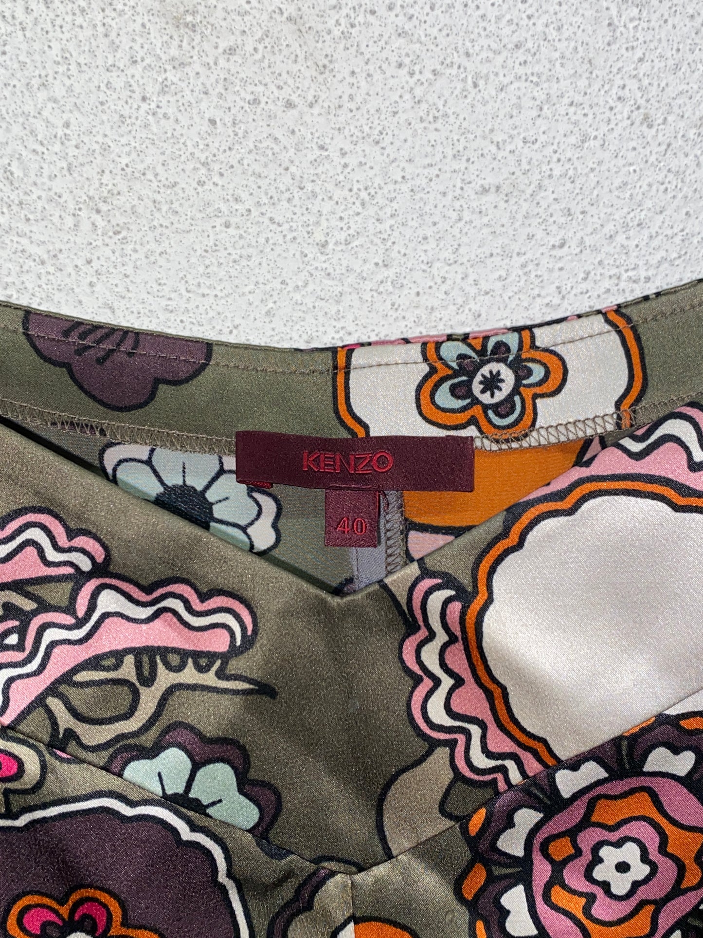 KENZO silk top (40/L)