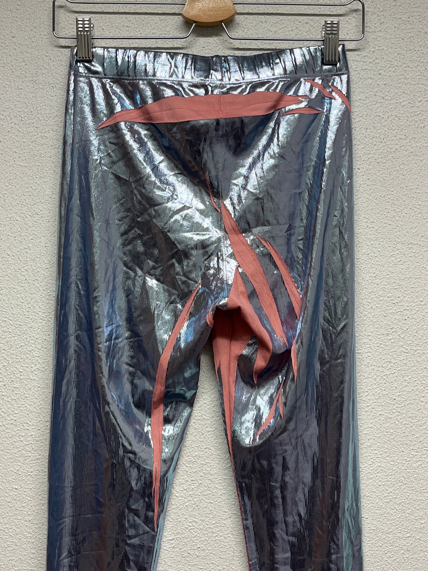 DIESEL by Glenn Martens metallic blue and pink twin set (M)
