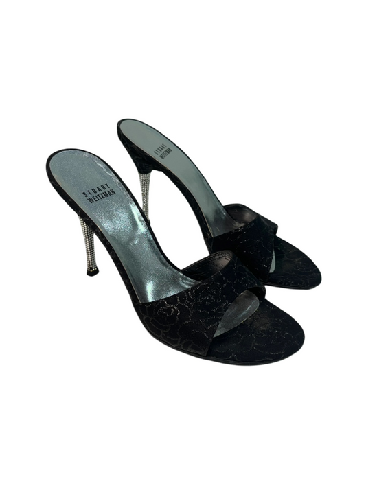 STUART WEITZMAN black sandals (39)
