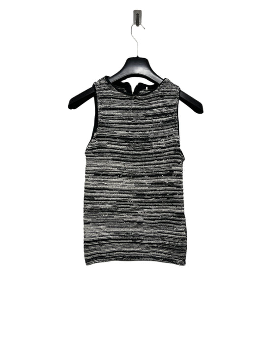 VINTAGE tweed sleeveless top (S)