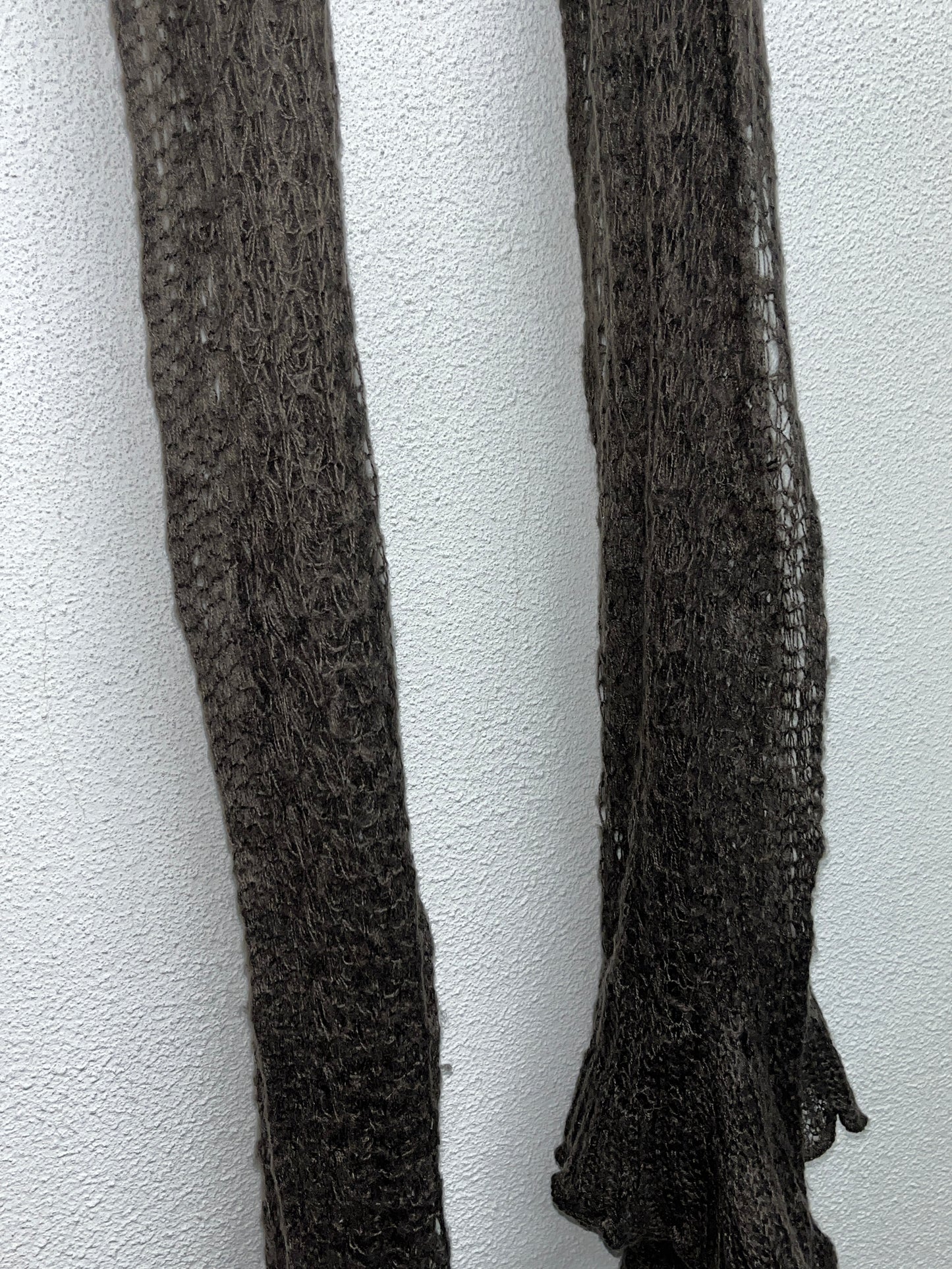 VINTAGE brown scarf