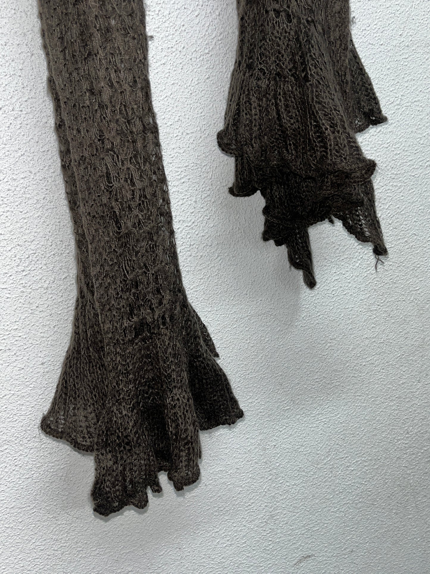 VINTAGE brown scarf