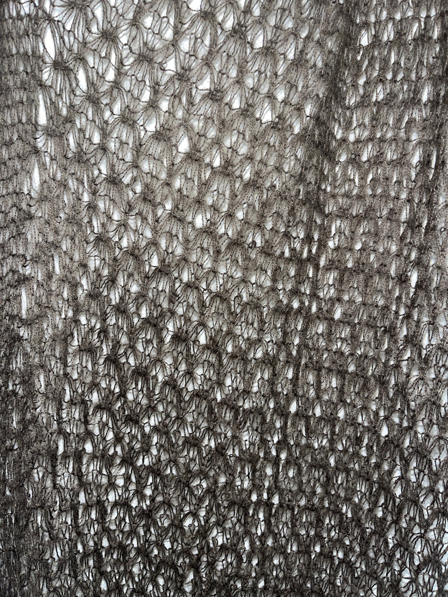 VINTAGE brown scarf