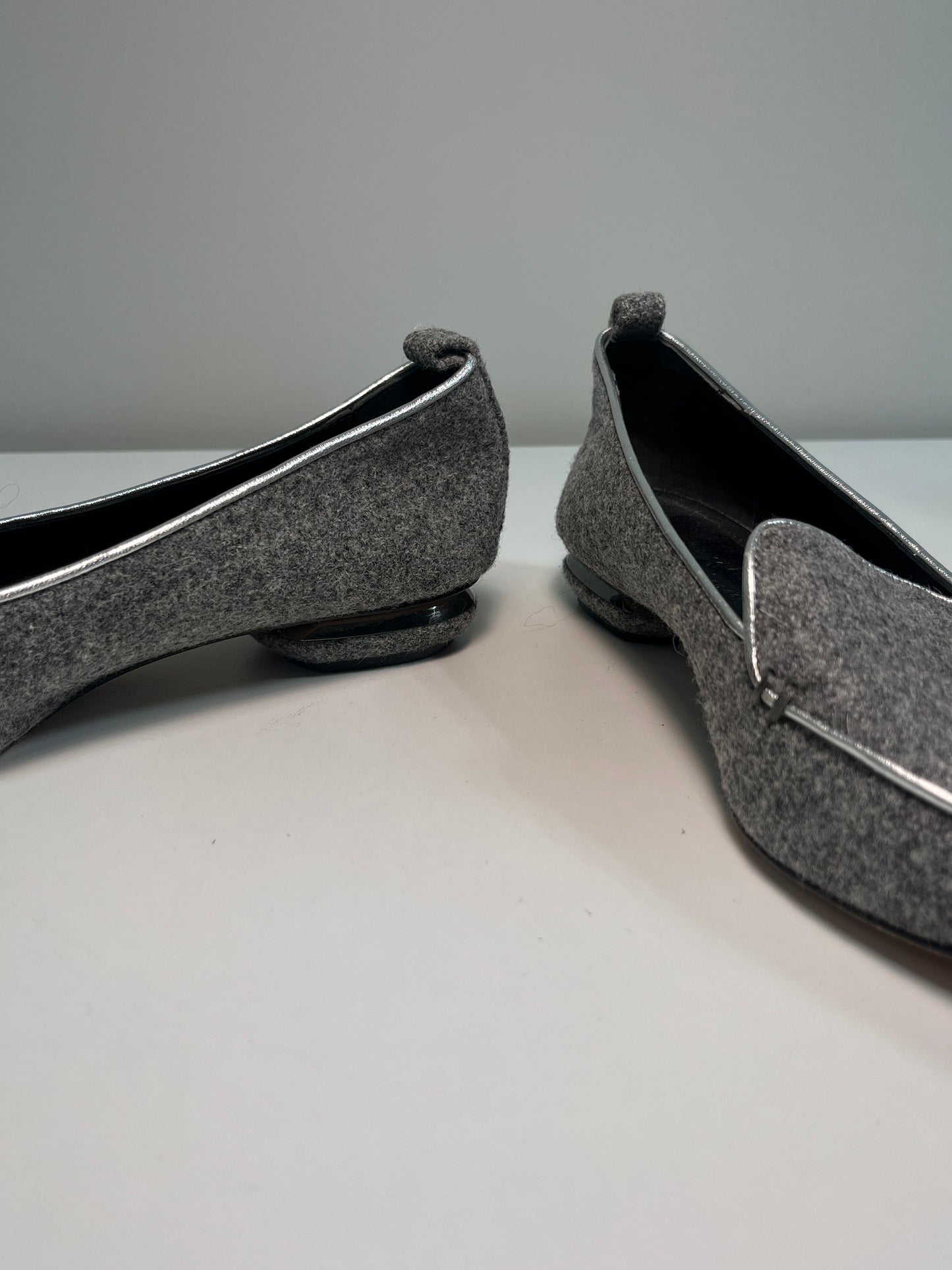 NICHOLAS KIRKWOOD wool pointy loafers (36.5EU)