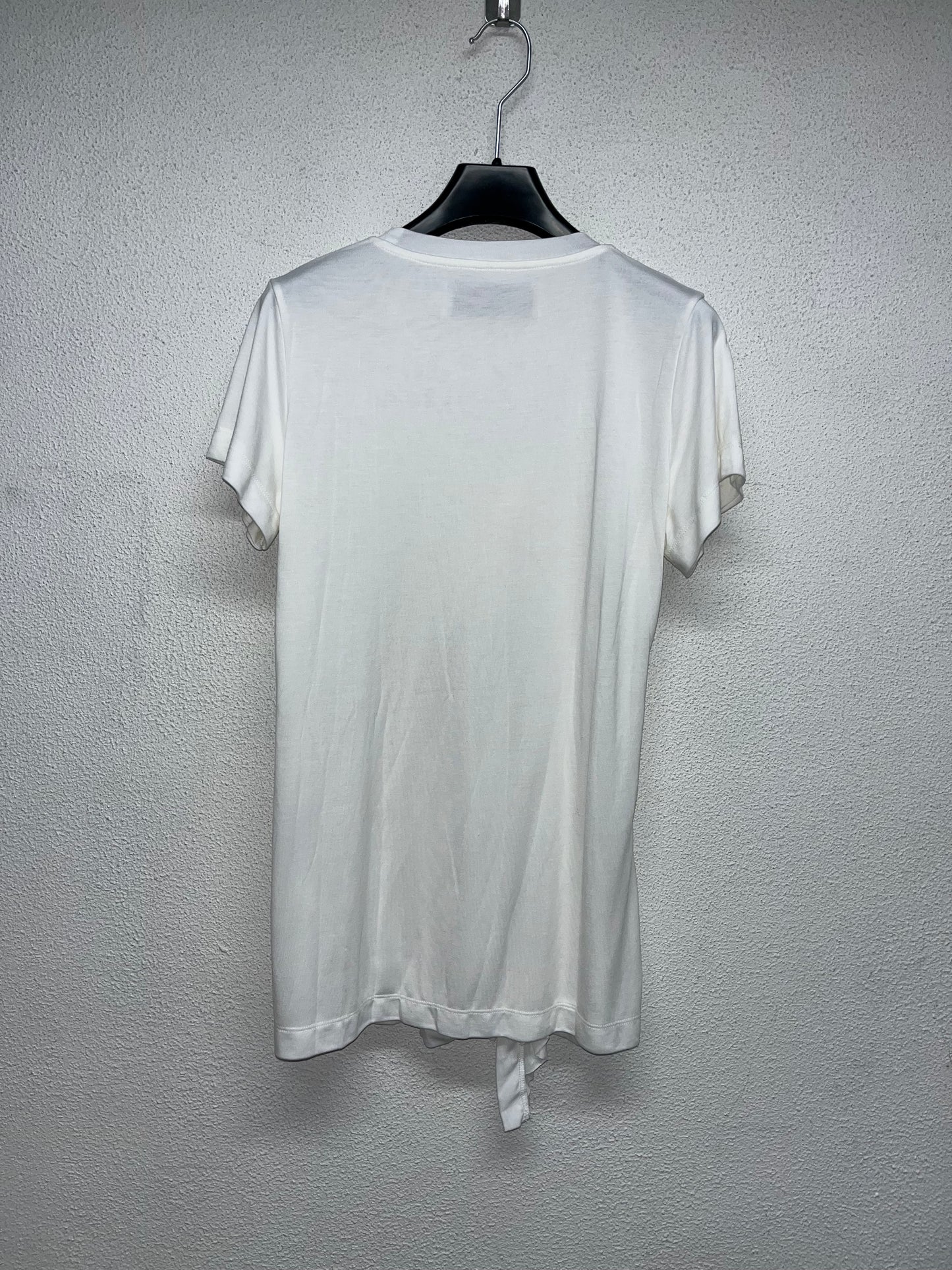 MARQUES/ALMEIDA white cotton stretchy T-shirt (XS/S)