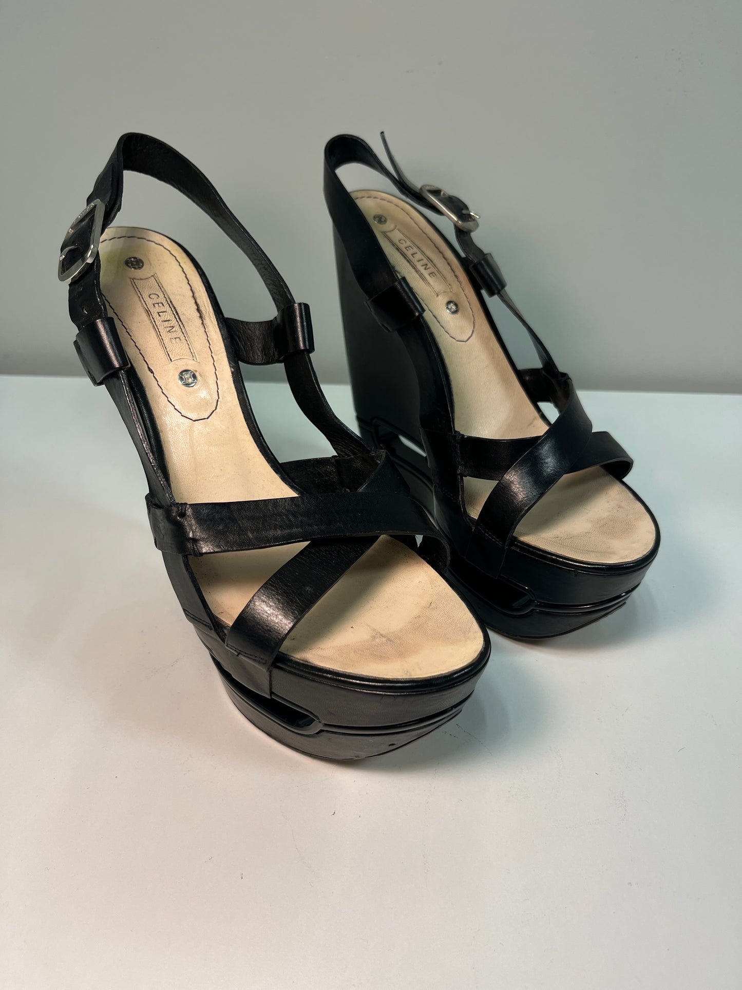 CELINE platform wedges (39)