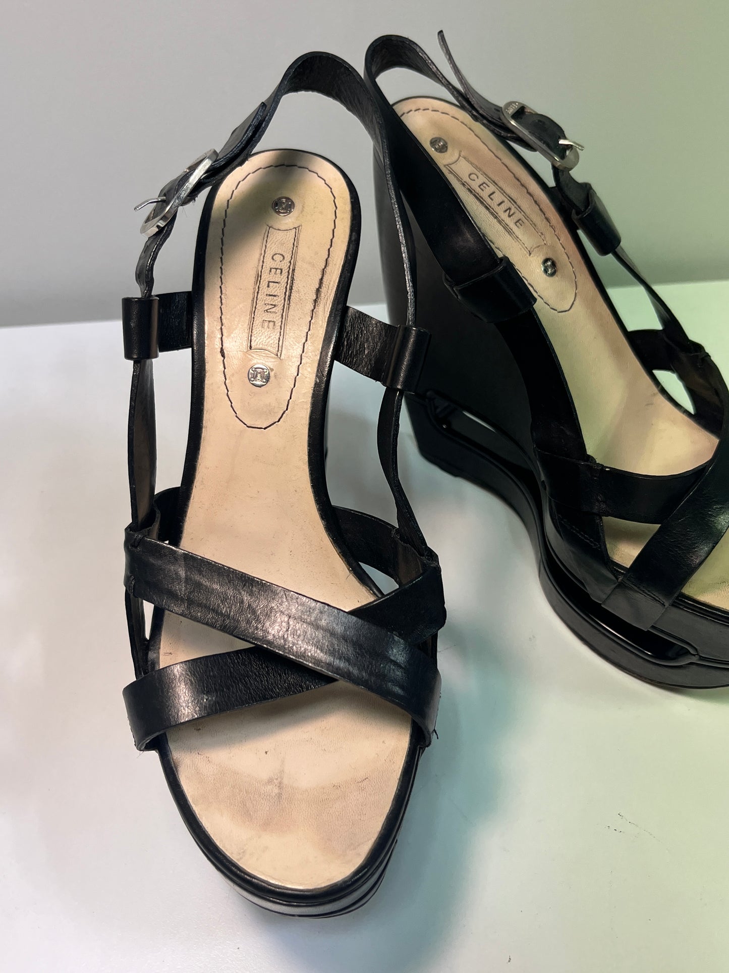CELINE platform wedges (39)