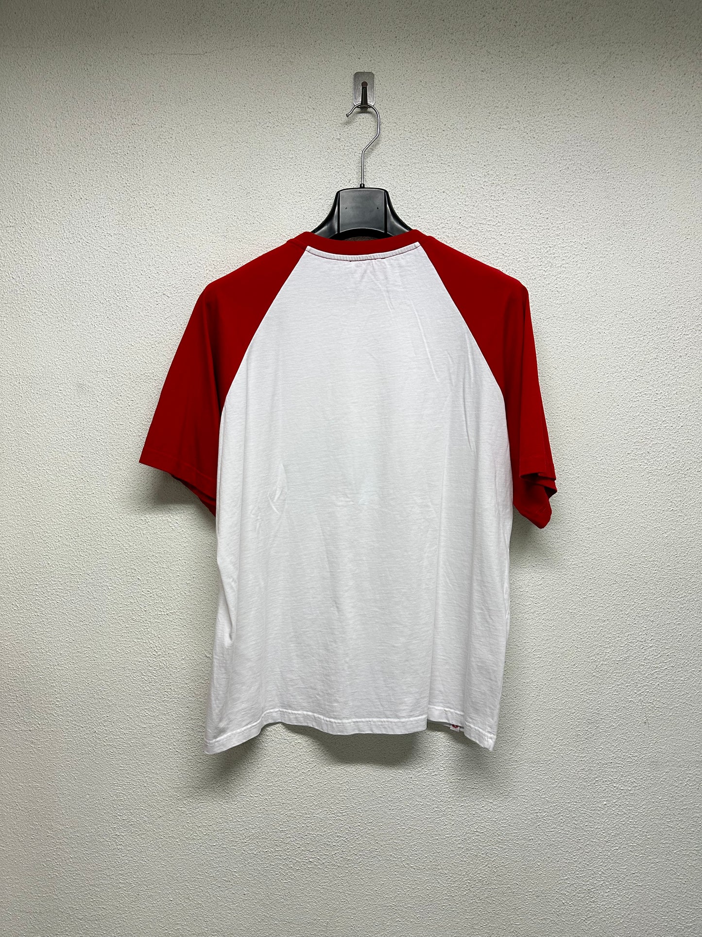 CHARLES JEFFREY LOVERBOY white and red graphic t-shirt (M)