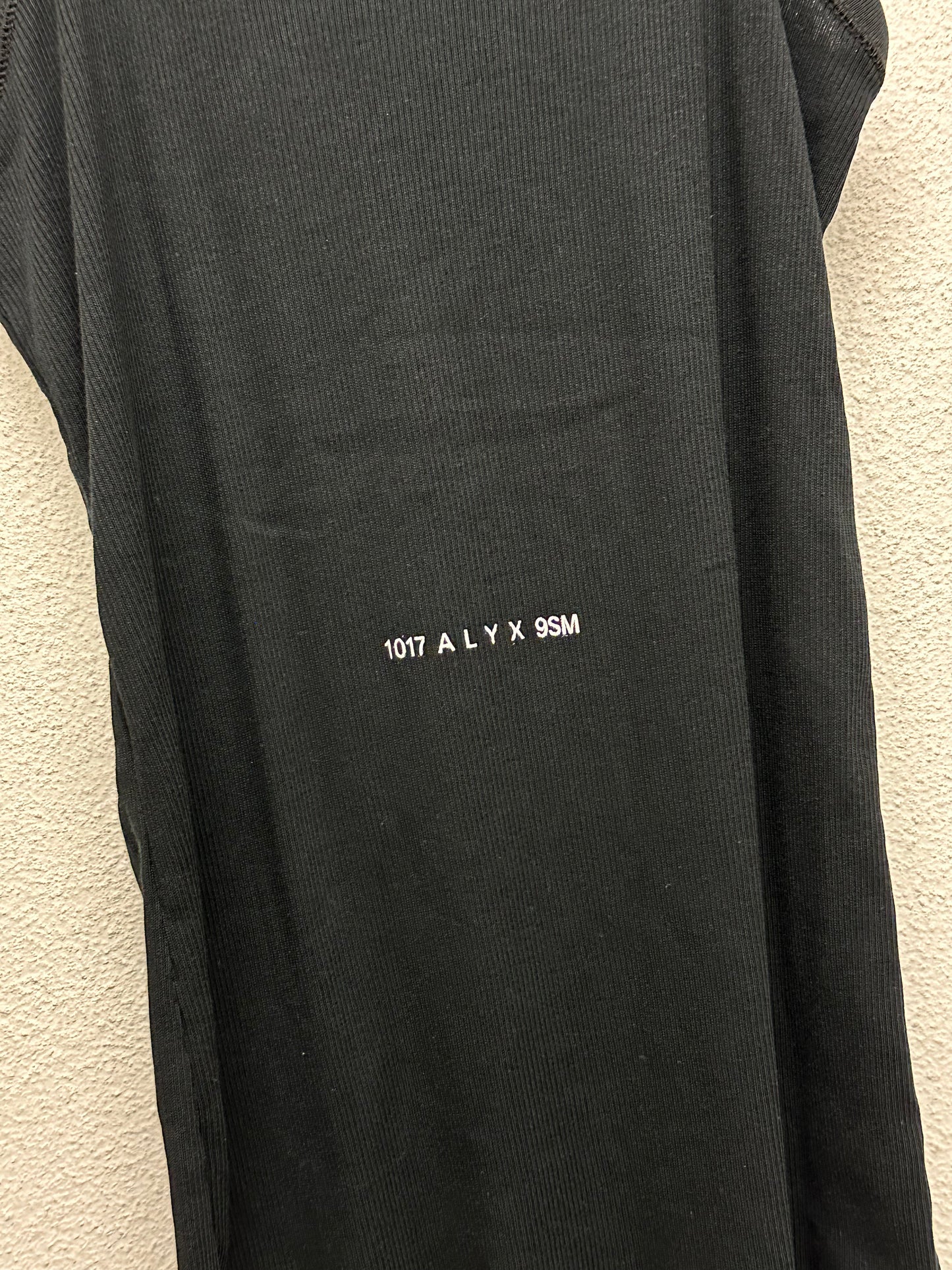 ALYX black goth graphic tank top (S)