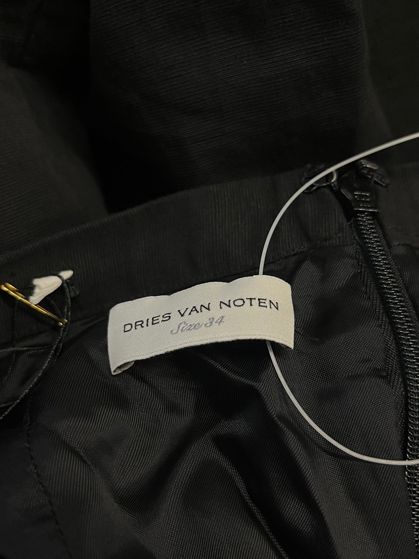 DRIES VAN NOTEN ruffled maxi skirt (XS)