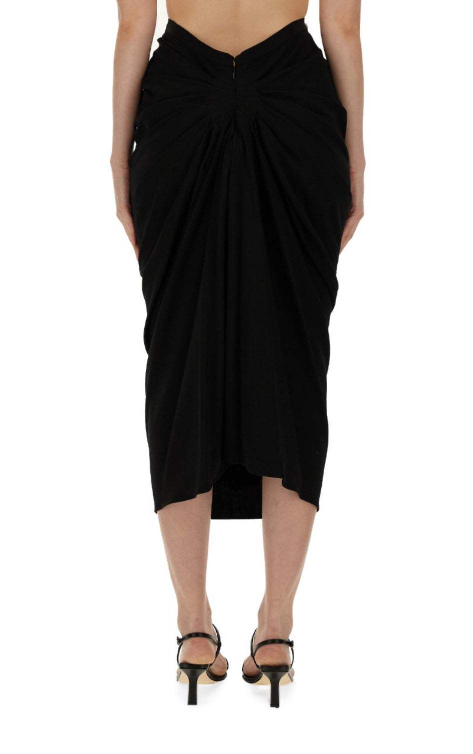 DRIES VAN NOTEN ruffled maxi skirt (XS)