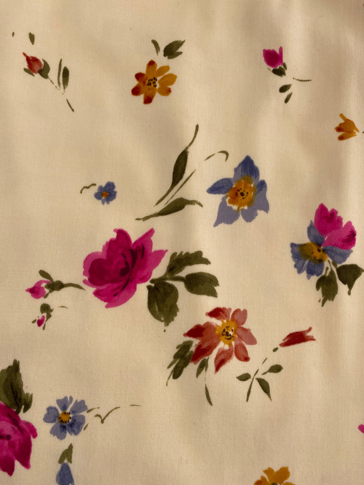 Moschino floral pattern wool skirt (M)