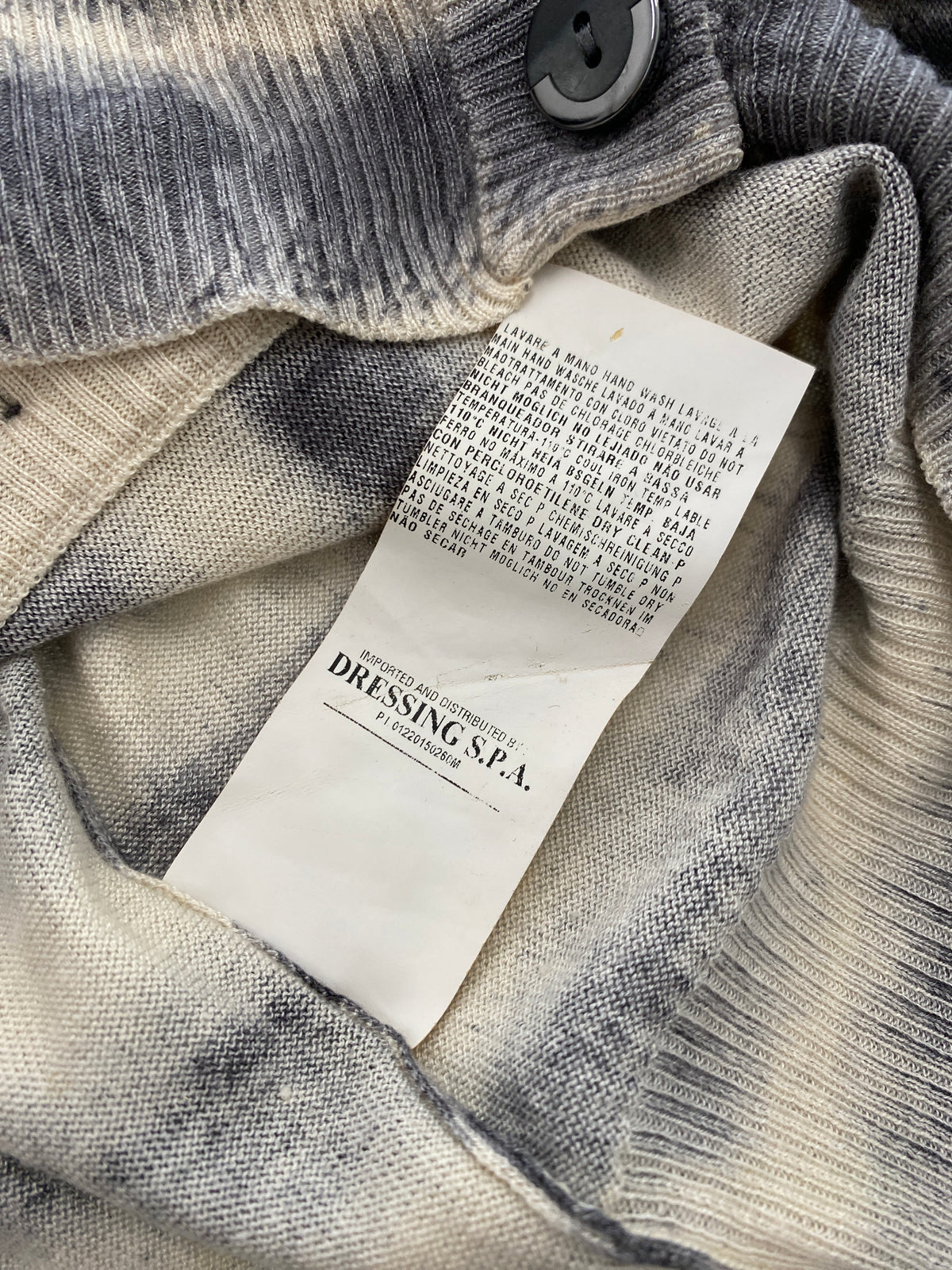 Roberto Cavalli Fall/Winter 2010 silk and cashmere cardigan (48 IT)