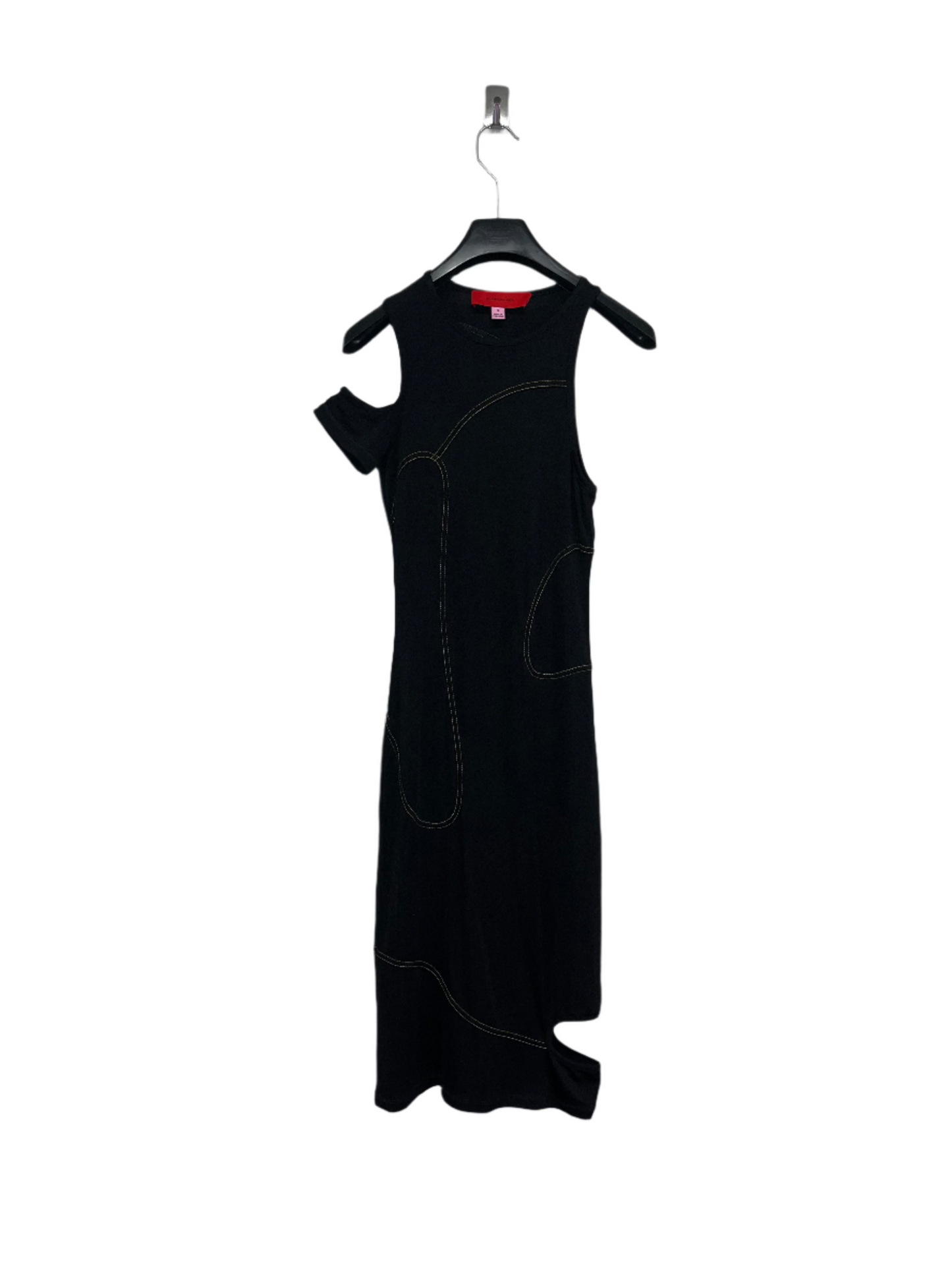 ECKHAUS LATTA stretchy black dress (S)
