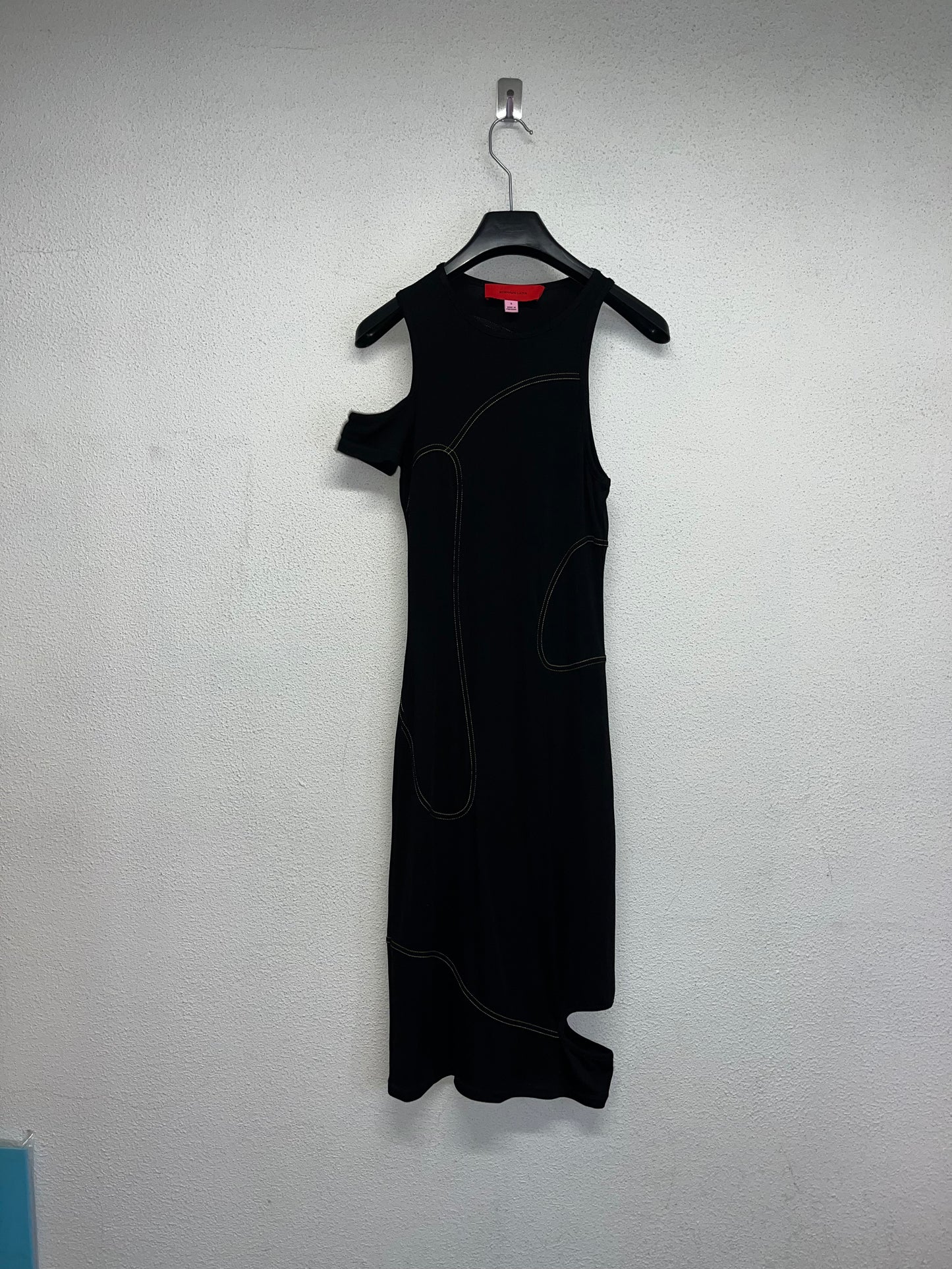 ECKHAUS LATTA stretchy black dress (S)